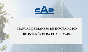 CAP publica Manual de Manejo de Información de Interés para el Mercado 2010