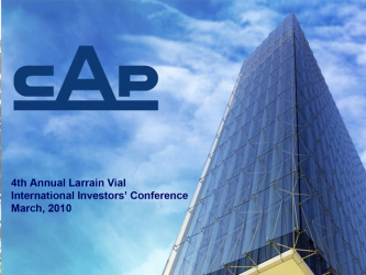 Presentación Larrain Vial International Investor Conference