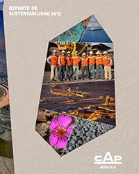 CAP Minería - Reporte de Sustentabilidad 2015