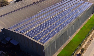 Cintac construye en Maipú la mayor planta solar sobre techos del Cono Sur