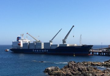 CAP Minería obtiene admisibilidad para embarcar pellets por Puerto Las Losas