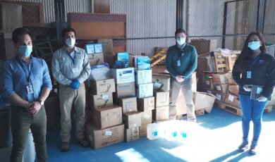 CMP entrega insumos y equipos de protección sanitaria al Servicio de Salud de Atacama