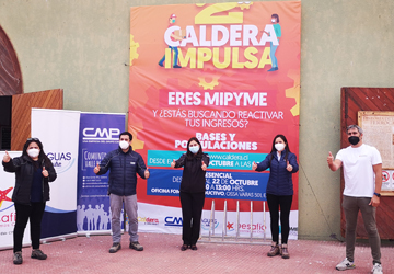 Empresas del Grupo CAP y municipio de Caldera lanzan programa para apoyar a negocios locales y sector turístico de la comuna