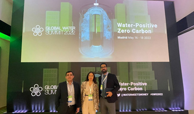 Ejecutivos de Grupo CAP participaron en Cumbre Mundial del Agua realizada en Madrid